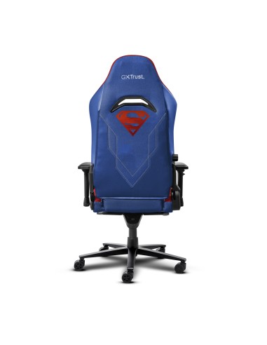 Trust GXT 721SM Ruya Pro Sedia per gaming universale Seduta imbottita Blu, Rosso