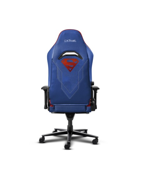 Trust GXT 721SM Ruya Pro Sedia per gaming universale Seduta imbottita Blu, Rosso