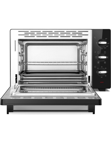 Beko BMOF38B  Forno Elettrico, 1600 Watt, 38 L, Colore Nero