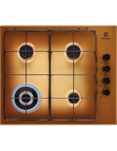 Electrolux EGS6414T Ottone Da incasso 60 cm Gas 4 Fornello(i)