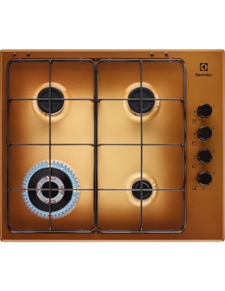 Electrolux EGS6414T Ottone Da incasso 60 cm Gas 4 Fornello(i)