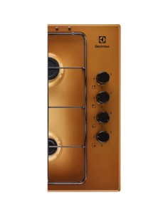 Electrolux EGS6414T Ottone Da incasso 60 cm Gas 4 Fornello(i) 2