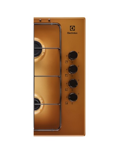 Electrolux EGS6414T Ottone Da incasso 60 cm Gas 4 Fornello(i)