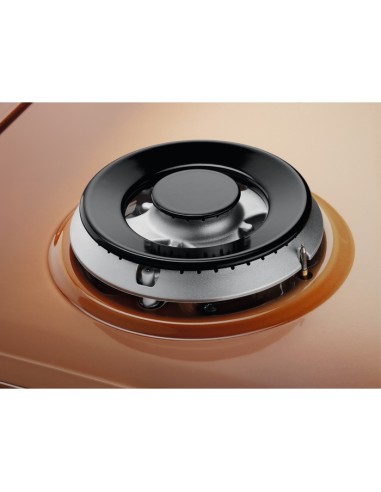 Electrolux EGS6414T Ottone Da incasso 60 cm Gas 4 Fornello(i)
