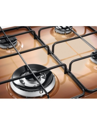 Electrolux EGS6414T Ottone Da incasso 60 cm Gas 4 Fornello(i)