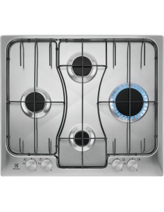 Electrolux RGG6242LOX Acciaio inox Da incasso 60 cm Gas 4 Fornello(i)
