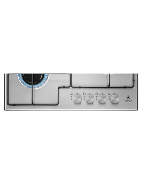 Electrolux EGS6424X Acciaio inox Da incasso 59.5 cm Gas 4 Fornello(i)