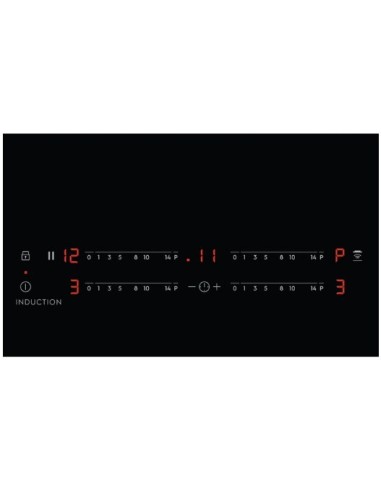 Electrolux LIL61443C Nero Da incasso 60 cm Piano cottura a induzione 4 Fornello(i)
