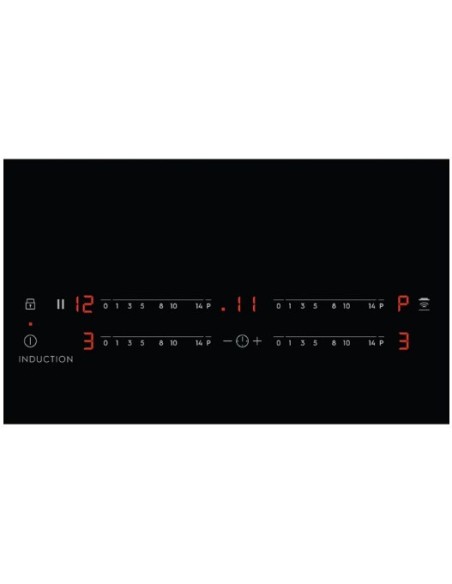 Electrolux LIL61443C Nero Da incasso 60 cm Piano cottura a induzione 4 Fornello(i)