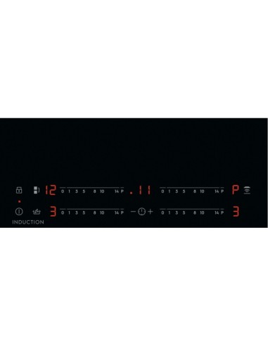 Electrolux EIS82449C Nero Da incasso 80 cm Piano cottura a induzione 4 Fornello(i)