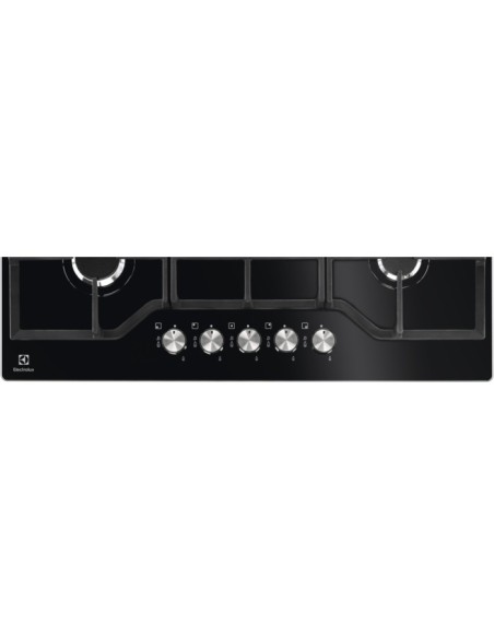 Electrolux EGG7536K Nero Da incasso 75 cm Gas 5 Fornello(i)