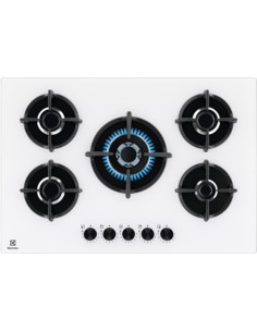 Electrolux EGG75372W Bianco Da incasso 75 cm Gas 5 Fornello(i)