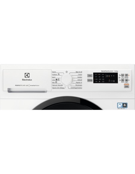 Electrolux SensiCare 600 EW6S526B lavatrice Caricamento frontale 6 kg 1200 Giri min Argento, Bianco