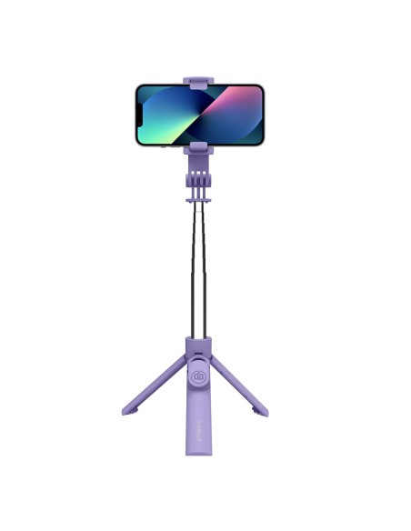 Celly CLICKSFSTICKVL bastone per selfie Smartphone Viola