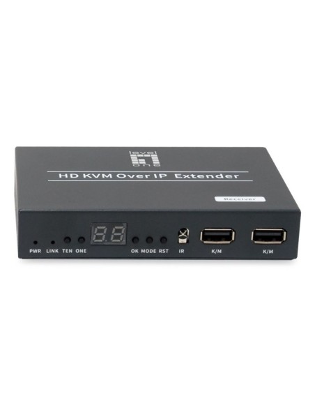 LevelOne HVE-6701R moltiplicatore AV Ricevitore AV Nero