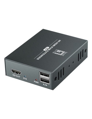 LevelOne HVE-8111 moltiplicatore AV Trasmettitore e ricevitore AV Nero