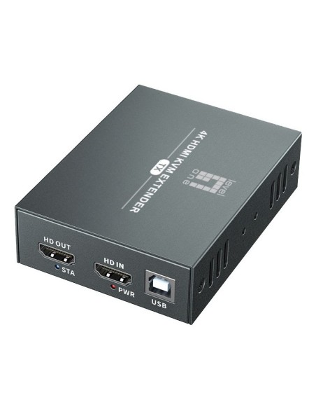 LevelOne HVE-8111 moltiplicatore AV Trasmettitore e ricevitore AV Nero