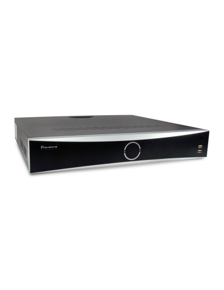 LevelOne NVR-0411 Videoregistratore di rete (NVR) Nero, Grigio