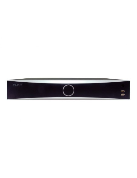 LevelOne NVR-0411 Videoregistratore di rete (NVR) Nero, Grigio