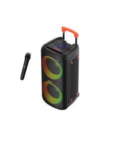 Celly PARTYSPEAKERWLM altoparlante portatile e per feste Altoparlante da festa Nero 40 W