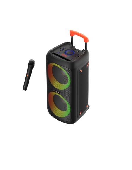 Celly PARTYSPEAKERWLM altoparlante portatile e per feste Altoparlante da festa Nero 40 W