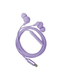 Celly UP1600TYPECVL cuffia e auricolare Cablato In-ear Musica e Chiamate USB tipo-C Viola 2