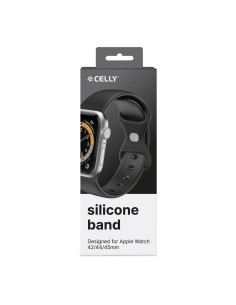 Celly WBANDSIL44BK parte e accessorio per orologi Cinturino per orologio 2