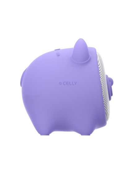 Celly WSBULL altoparlante portatile e per feste Altoparlante da festa Viola 3 W