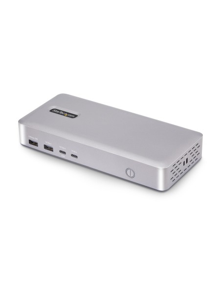 StarTech.com Docking station USB4, USB-C 40Gbps, doppio video HDMI, fino a 2x 4K 60Hz 4 4 4 (RGB) o 2x 4K 120Hz 4 2 2, dock