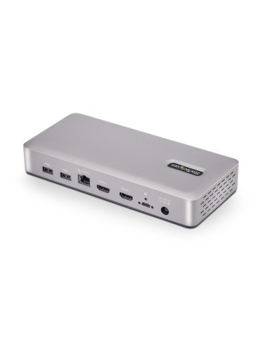 StarTech.com Docking station USB4, USB-C 40Gbps, doppio video HDMI, fino a 2x 4K 60Hz 4 4 4 (RGB) o 2x 4K 120Hz 4 2 2, dock