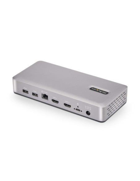 StarTech.com Docking station USB4, USB-C 40Gbps, doppio video HDMI, fino a 2x 4K 60Hz 4 4 4 (RGB) o 2x 4K 120Hz 4 2 2, dock