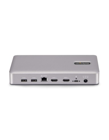 StarTech.com Docking station USB4, USB-C 40Gbps, doppio video HDMI, fino a 2x 4K 60Hz 4 4 4 (RGB) o 2x 4K 120Hz 4 2 2, dock