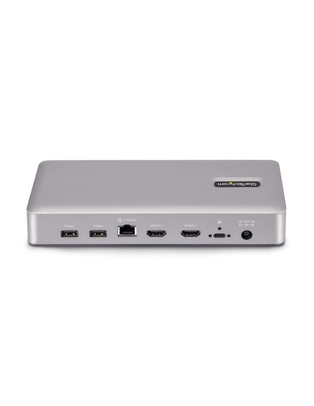 StarTech.com Docking station USB4, USB-C 40Gbps, doppio video HDMI, fino a 2x 4K 60Hz 4 4 4 (RGB) o 2x 4K 120Hz 4 2 2, dock
