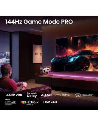 Hisense 100E7Q PRO 2,54 m (100") 4K Ultra HD Smart TV Wi-Fi Nero