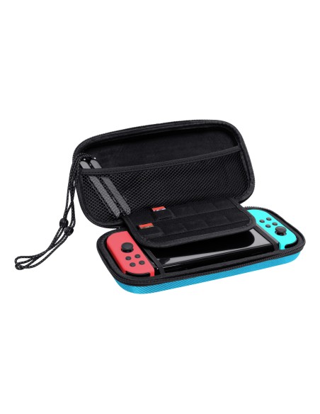 Trust GXT 1248S Custodia rigida Nintendo Nero, Blu, Rosso