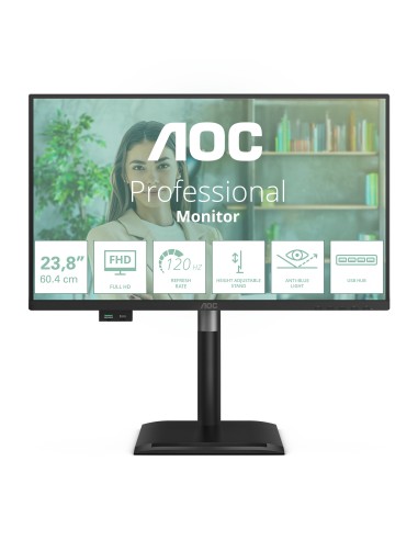 AOC 24P4U Monitor PC 60,5 cm (23.8") 1920 x 1080 Pixel Full HD Nero