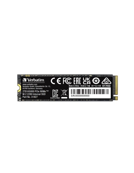 Verbatim Vi5000 2 TB M.2 PCI Express 4.0 NVMe 3D NAND