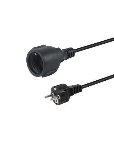 Equip 112182 cavo di alimentazione Nero 5 m CEE7 7 CEE7 3