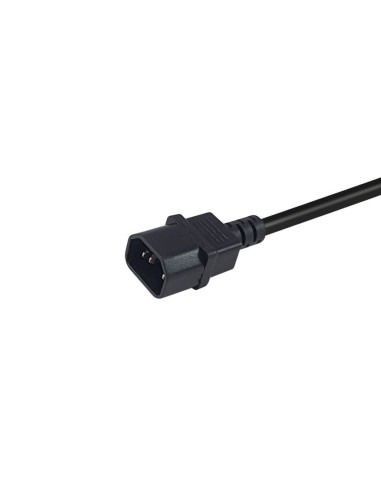 Equip 112170 cavo di alimentazione Nero 1,8 m Accoppiatore C14 Accoppiatore C15