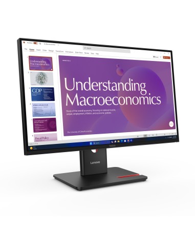 Lenovo ThinkVision T24D-40 LED display 60,5 cm (23.8") 1920 x 1080 Pixel Full HD LCD Nero