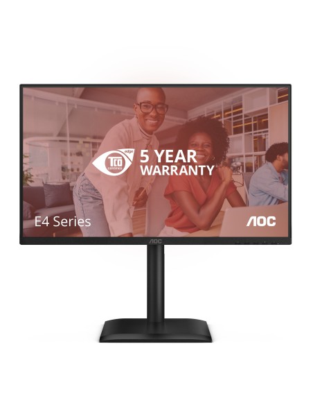 AOC E4 24E4CV Monitor PC 60,5 cm (23.8") 1920 x 1080 Pixel Full HD LED Nero