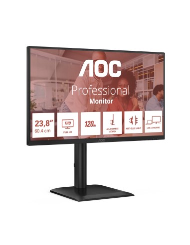 AOC E4 24E4CV Monitor PC 60,5 cm (23.8") 1920 x 1080 Pixel Full HD LED Nero