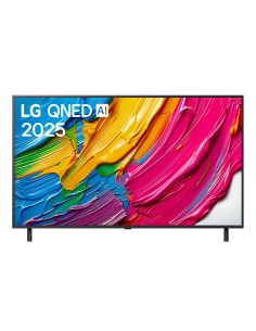 LG QNED AI 55QNED80A6A TV Serie QNED80 55'' 4K, α7 Gen8, HDR10, 20W, 3 HDMI con Game Optimizer, Smart TV WebOS 25