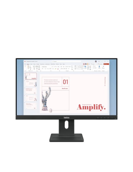 Lenovo ThinkVision E24-40 LED display 60,5 cm (23.8") 1920 x 1080 Pixel Full HD LCD Nero