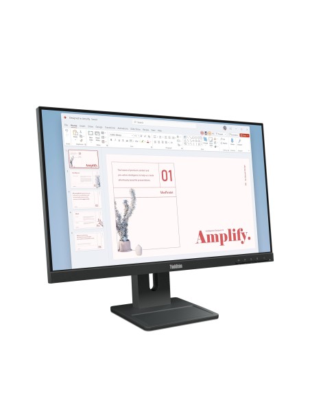 Lenovo ThinkVision E24-40 LED display 60,5 cm (23.8") 1920 x 1080 Pixel Full HD LCD Nero