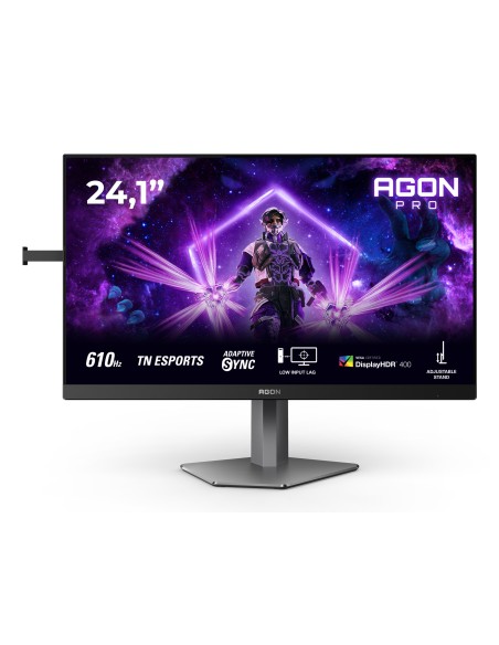 AOC G2 AG246FK6 Monitor PC 61,2 cm (24.1") 1920 x 1080 Pixel Full HD LED Nero, Grigio