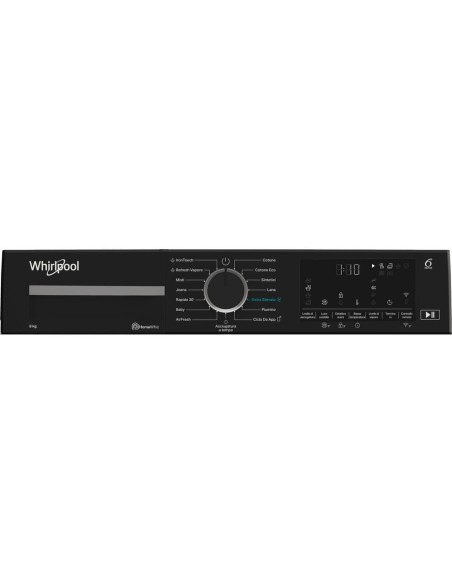 Whirlpool C WD 84M WBS IT, Capacità 8kg, classe C, colore White, Display digitale XL, Wi-Fi, IronTouch