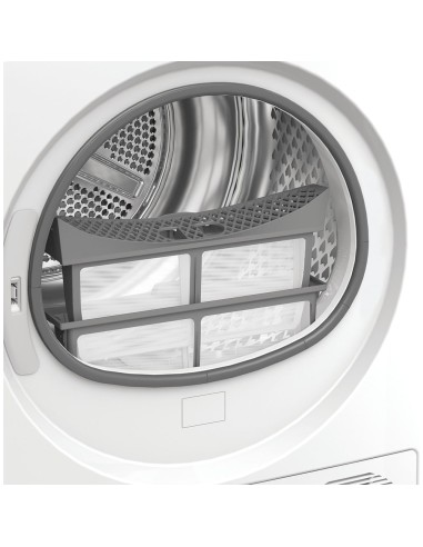 Whirlpool C WD 84M WBS IT, Capacità 8kg, classe C, colore White, Display digitale XL, Wi-Fi, IronTouch