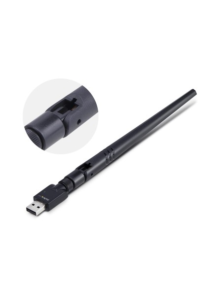 StarTech.com Adattatore USB Bluetooth 5.3, Classe 1, Dongle USB Bluetooth per PC Laptop, Utilizzo con tastiera mouse,
