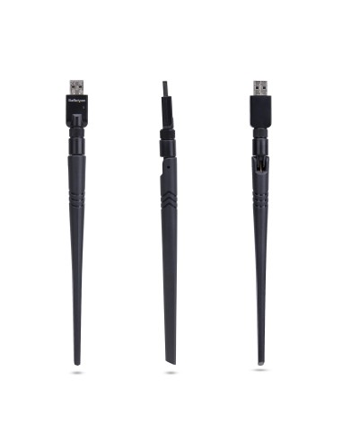 StarTech.com Adattatore USB Bluetooth 5.3, Classe 1, Dongle USB Bluetooth per PC Laptop, Utilizzo con tastiera mouse,